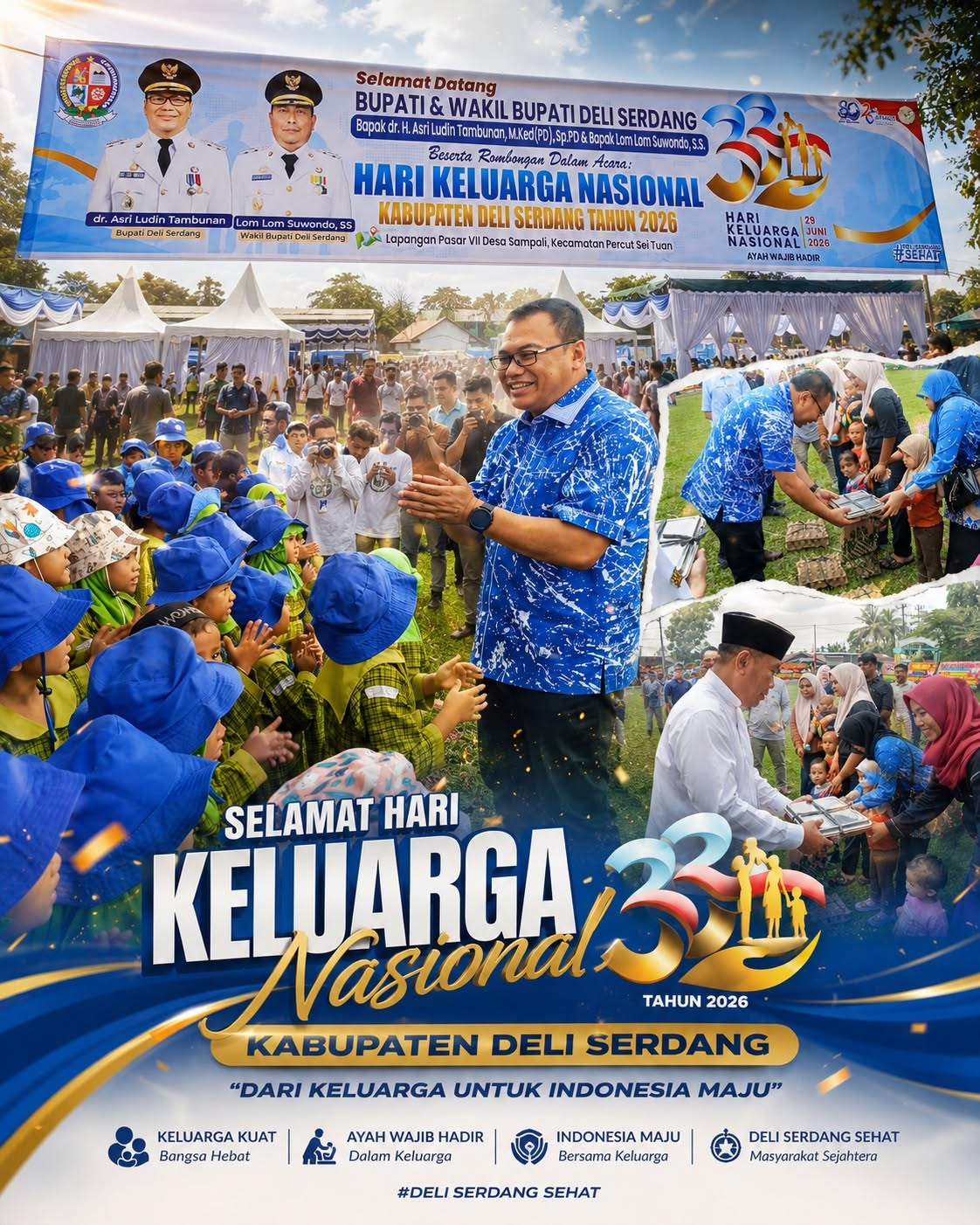RSUD Drs. H. AMRI Tambunan Dukung Peringatan Hari Keluarga Nasional ke-33 Tahun 2026