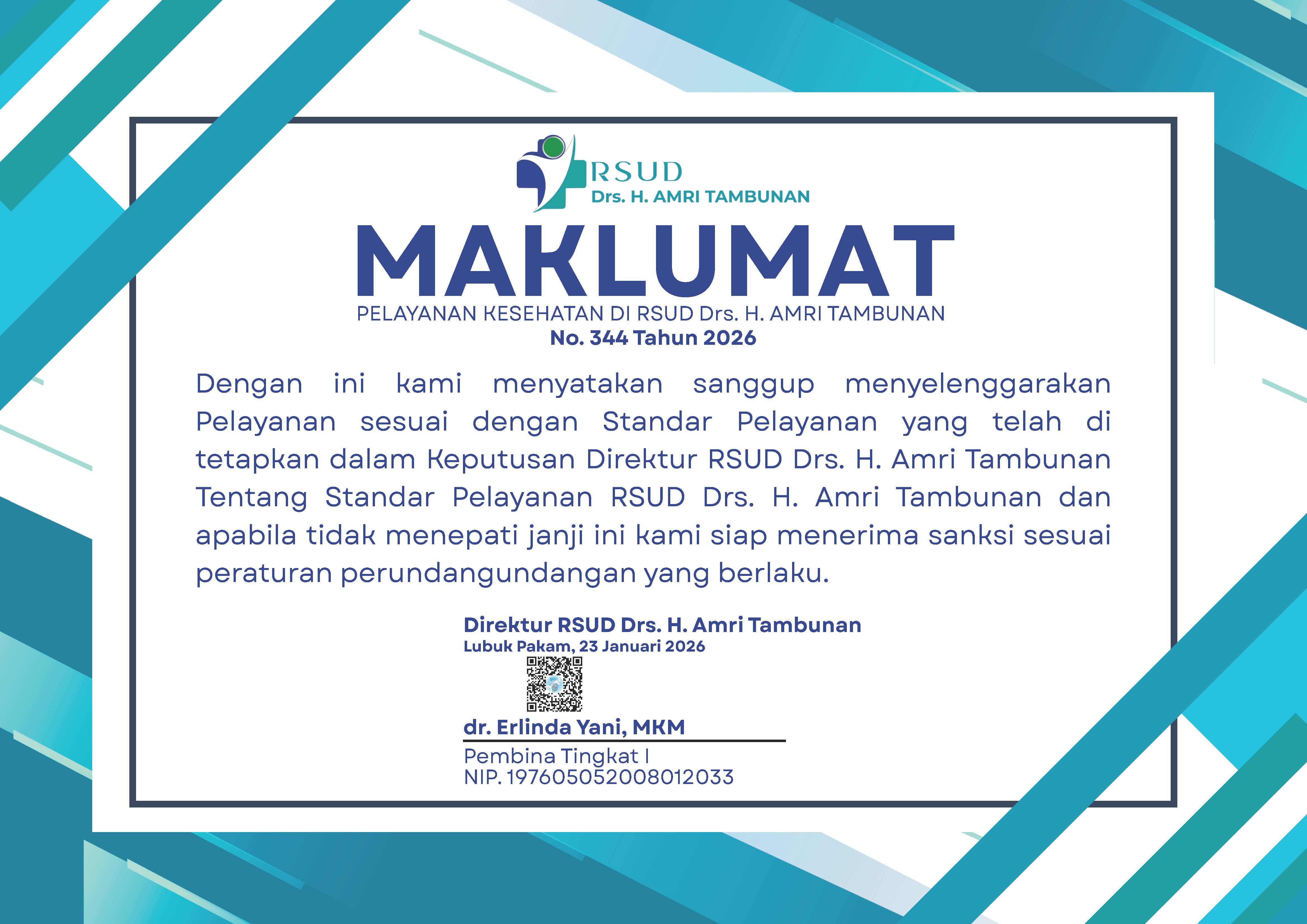 MAKLUMAT PELAYANAN