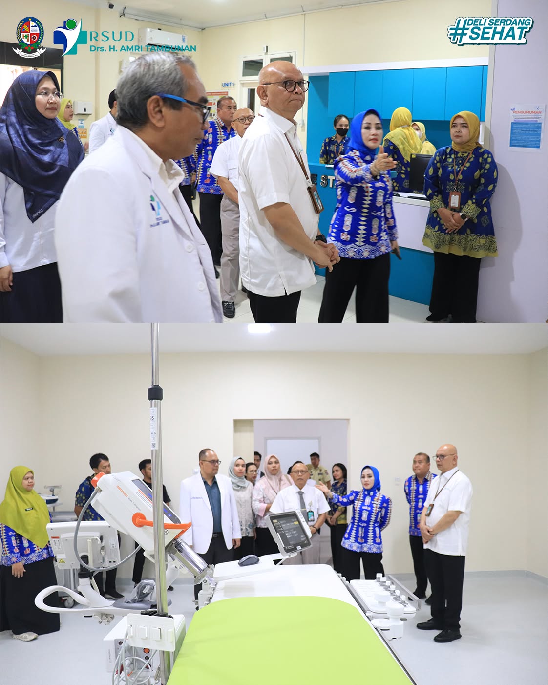 Visitasi Tim Pengampu Layanan KJSU Perkuat Peningkatan Mutu Pelayanan di RSUD Drs. H. AMRI Tambunan