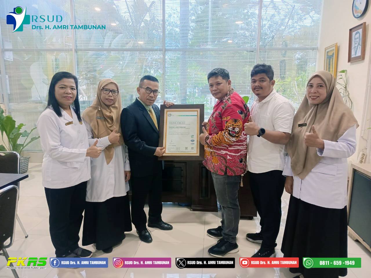 Sertifikat ISO 27001:2022 untuk Pengamanan Data