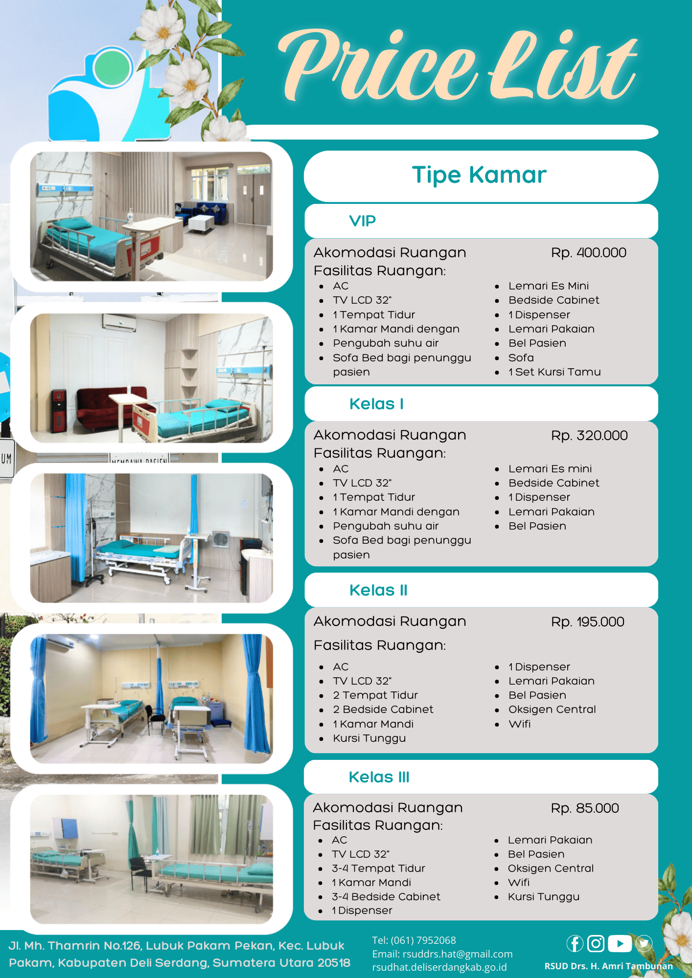 TARIF PELAYANAN RSUD
