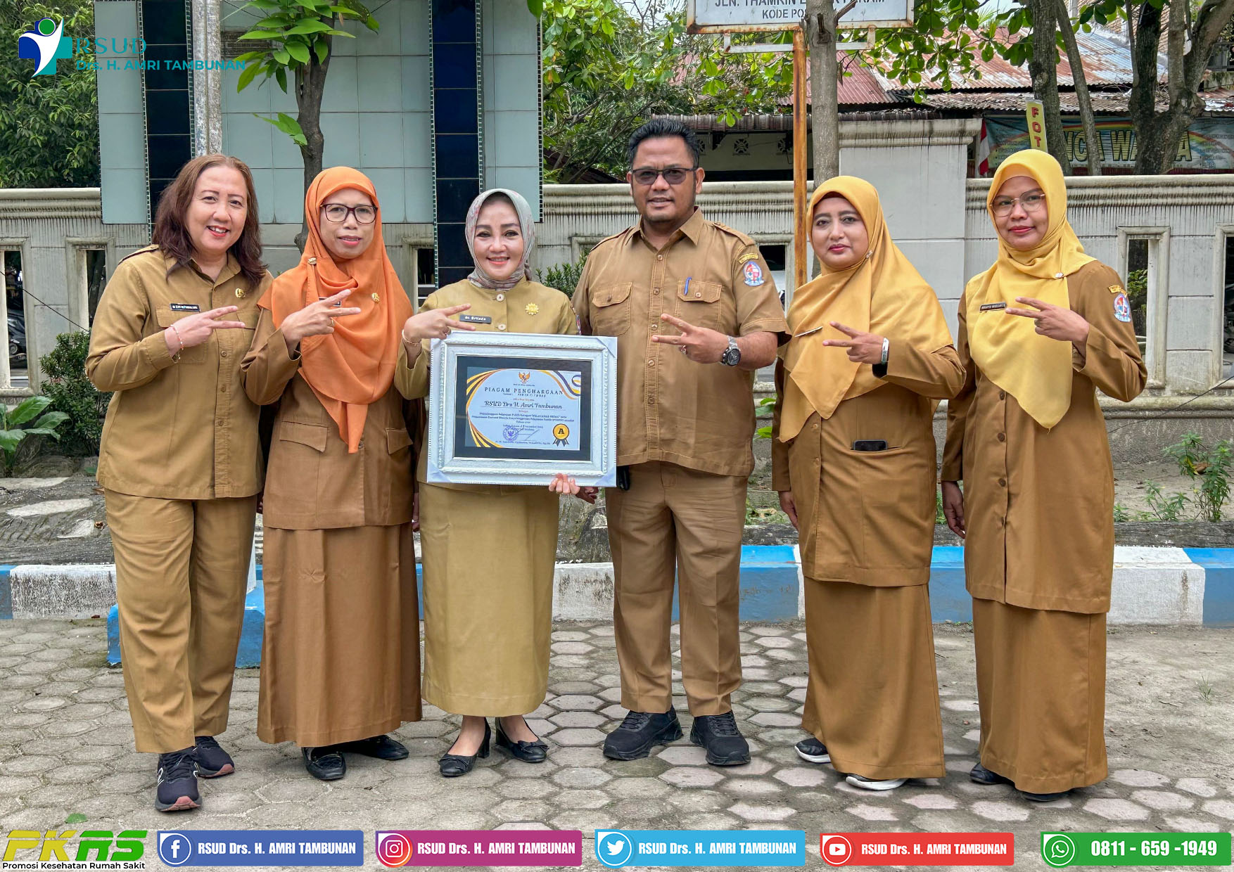 Penghargaan atas Penyelenggaraan Pelayanan Publik Kategori “Pelayanan Prima” pada Pemantauan Evaluasi Kinerja Penyelenggaraan Pelayanan Publik (PEKPPP) Mandiri Tahun 2025