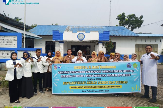 Pengabdian Masyarakat: Kolaborasi RSUD Drs. H. Amri Tambunan, FK UMSU, dan Inkes Medistra di Desa Paluh Kurau