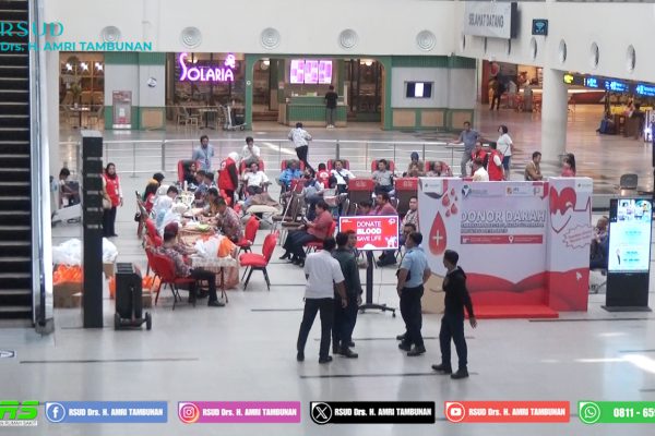 Donor Darah di Bandar Udara Internasional Kualanamu: Kolaborasi RSUD Drs. H. Amri Tambunan dan PT. Jasa Angkasa Semesta, Tbk.