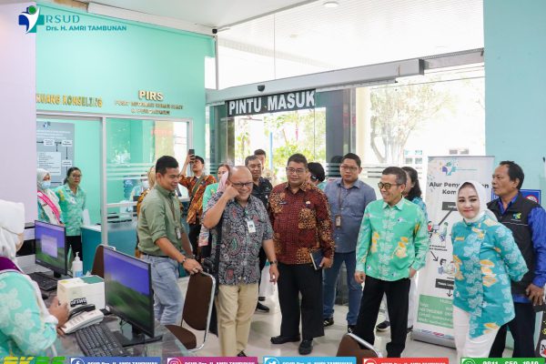 Tim Kemenkes & Tim Dinkes Provinsi Sumut Melakukan Visitasi ke RSUD Drs. H. Amri Tambunan dalam Persiapan PON XXI Aceh – Sumut